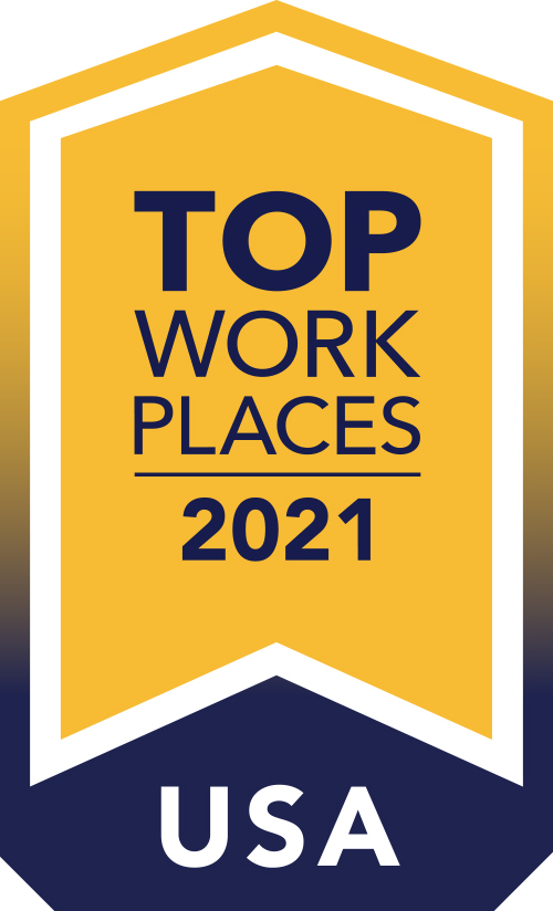 OnCue wins Top Workplaces USA 2021