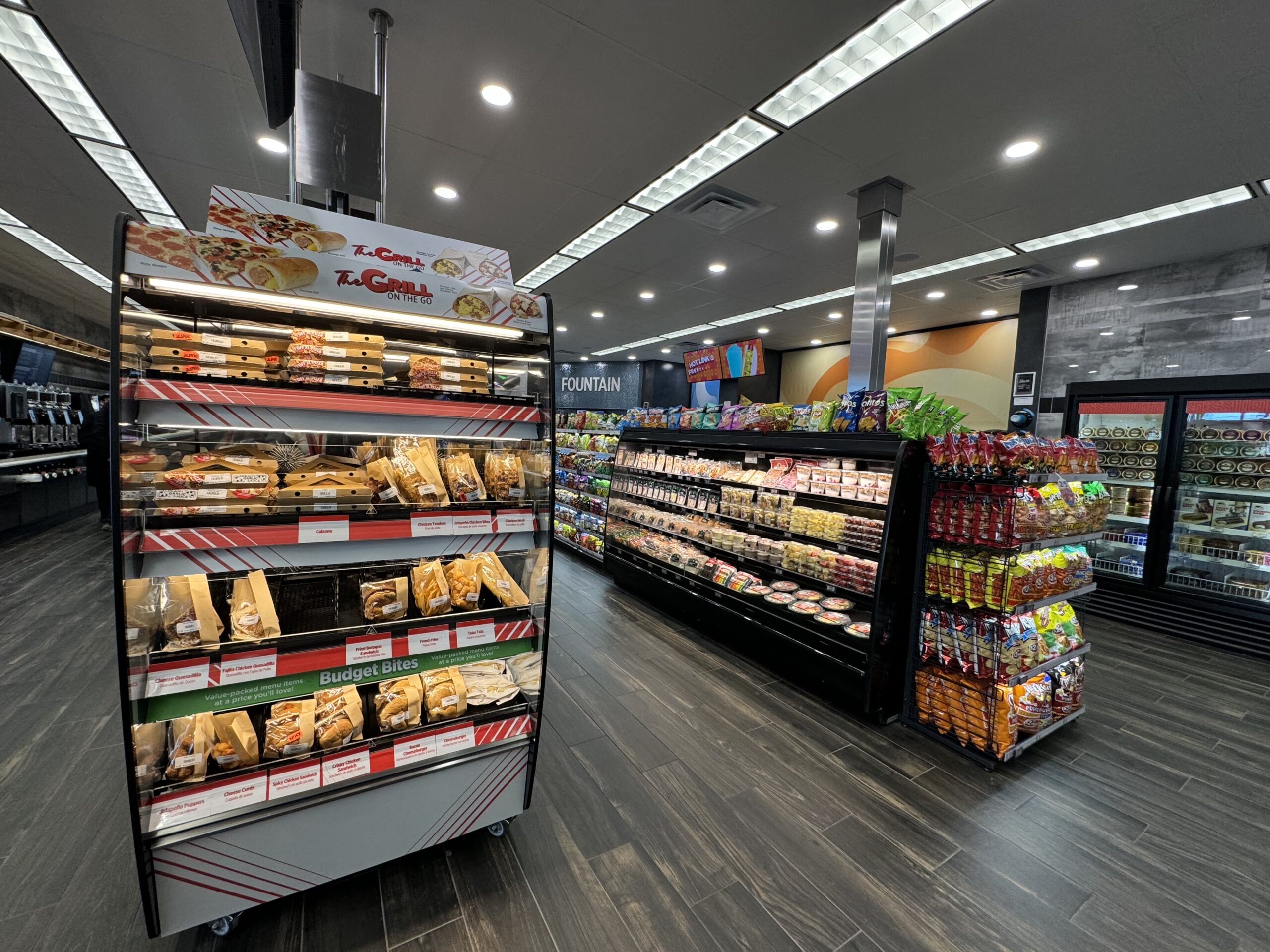 OnCue's new travel center and largest location is open and situated at 3850 South Prospect Ave.